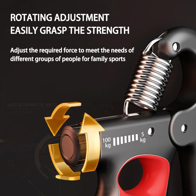 X-Grip Pro™️ Adjustable Hand Strengthener (5-100kg)