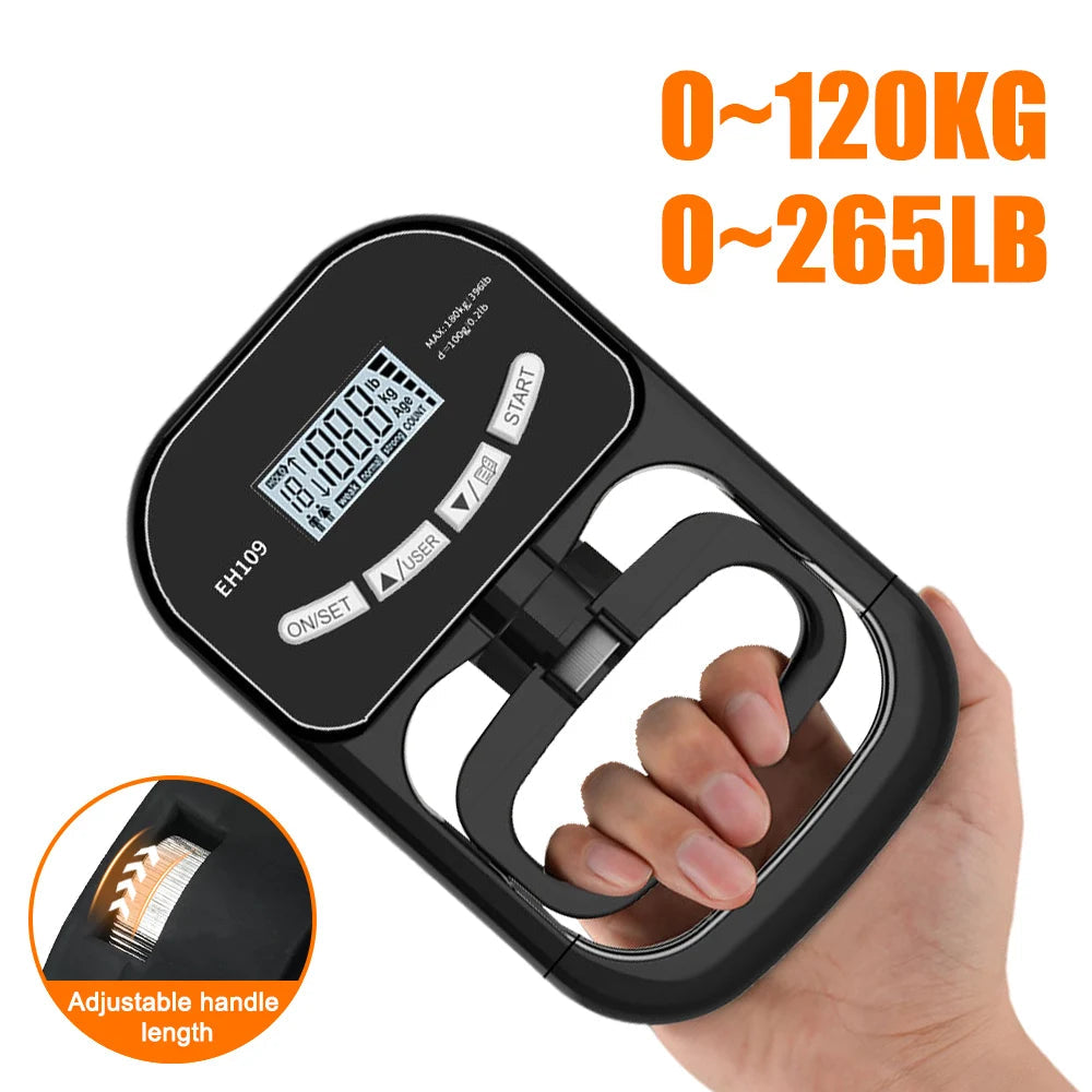 X-Grip PowerTester™ Digital Hand Dynamometer - 265 lb / 120 kg